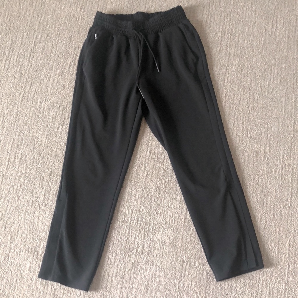 Athleta Black Straight-Leg Pants